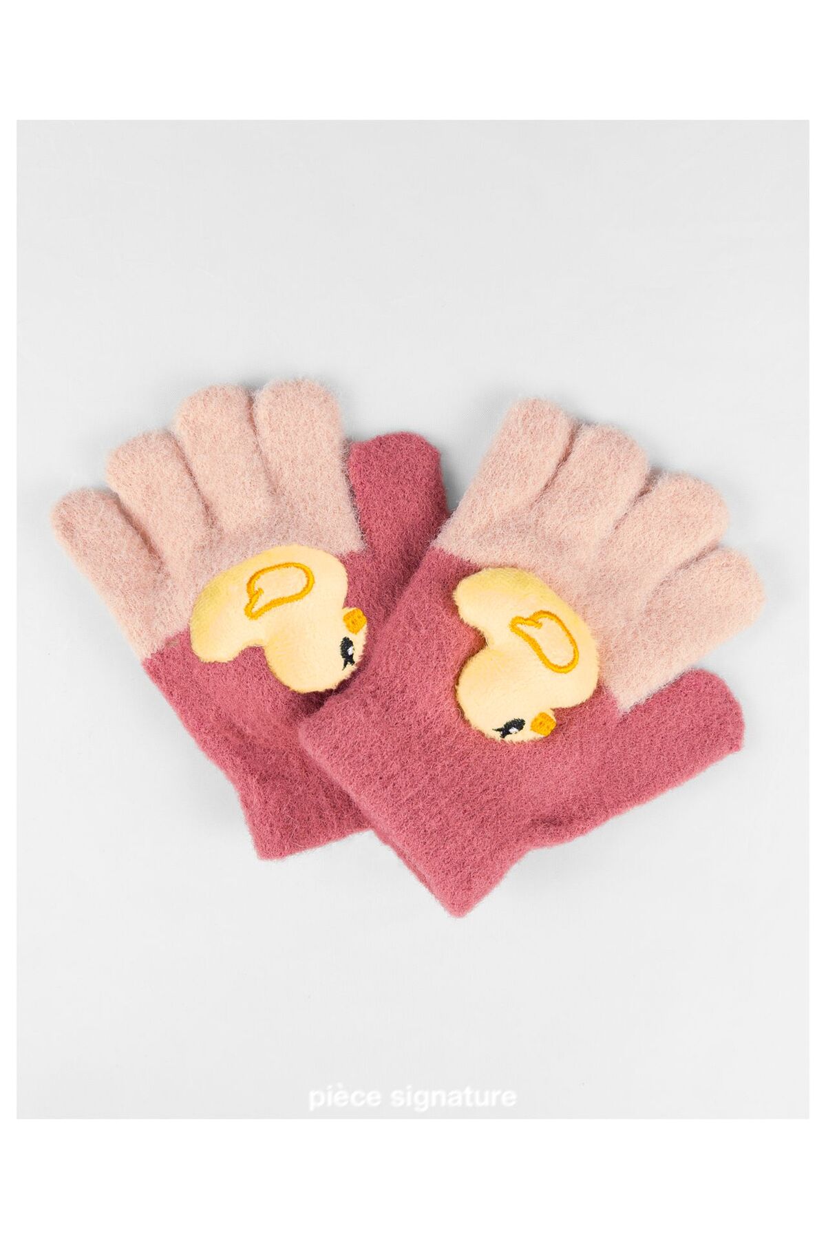 PIECE SIGNATURE Sevimli Ördek Aksesuarlı Yumoş Çocuk Eldiven ( 1-3 Yaş ) fotoğrafı 6 (önizleme)