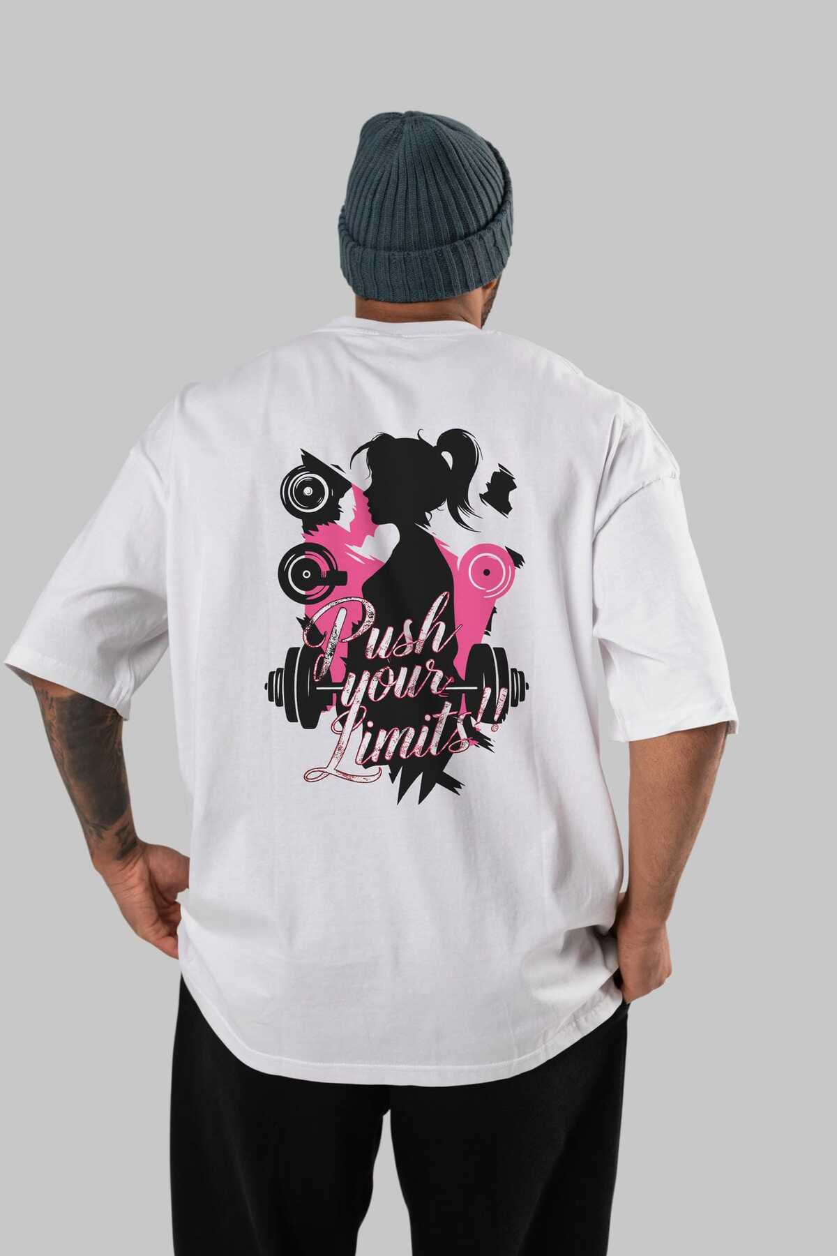 Ankhises Σειρά Gym, Sports, Fitness 20 Arka Με Τύπωμα Oversized T-shirt Ανδρικό Γυναικείο Βαμβακερό Μπλουζάκι Με Λαιμόκοψη für Adult Unisex - M