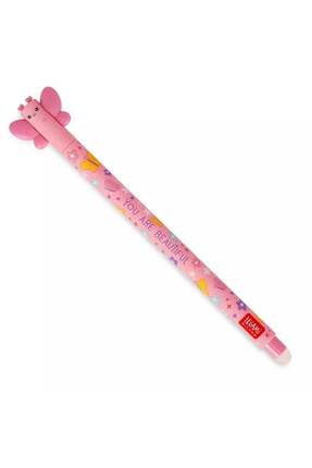 Legami Silinebilir Jel Kalem Pembe - Kelebek