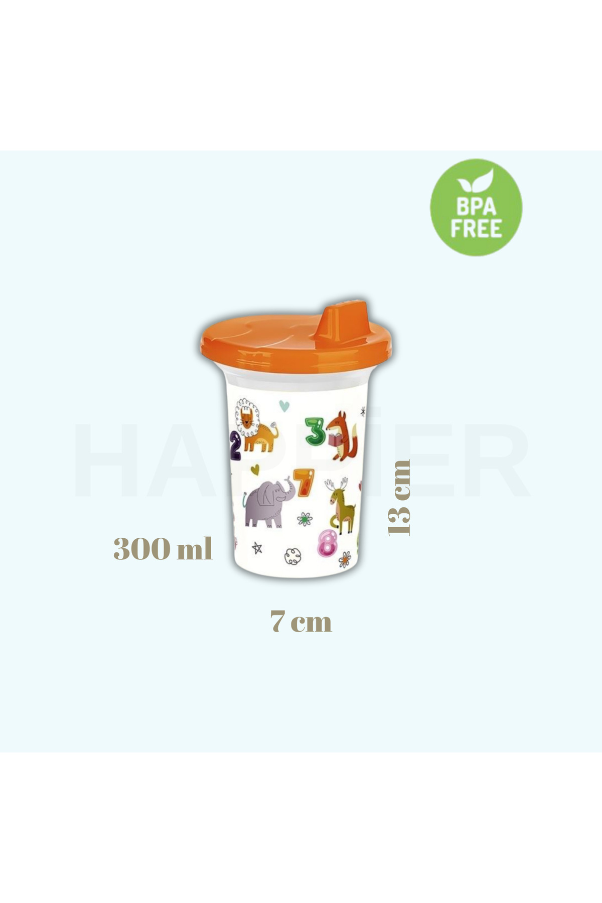 happier Alıştırma bardağı - Suluk-2 adet fotoğrafı 4 (önizleme)
