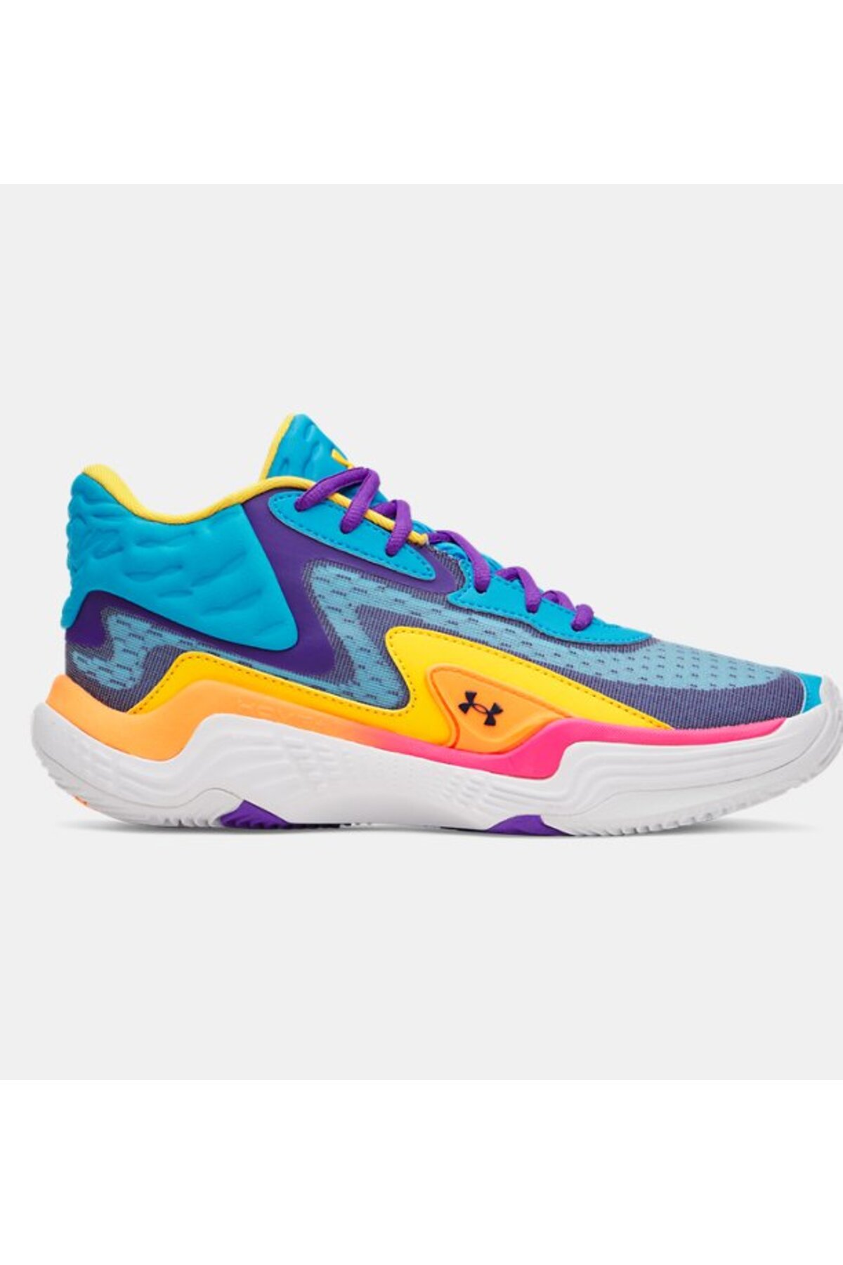 Under Armour Erkek UA Spawn 7 Mid Basketbol Ayakkabısı 6000753-419