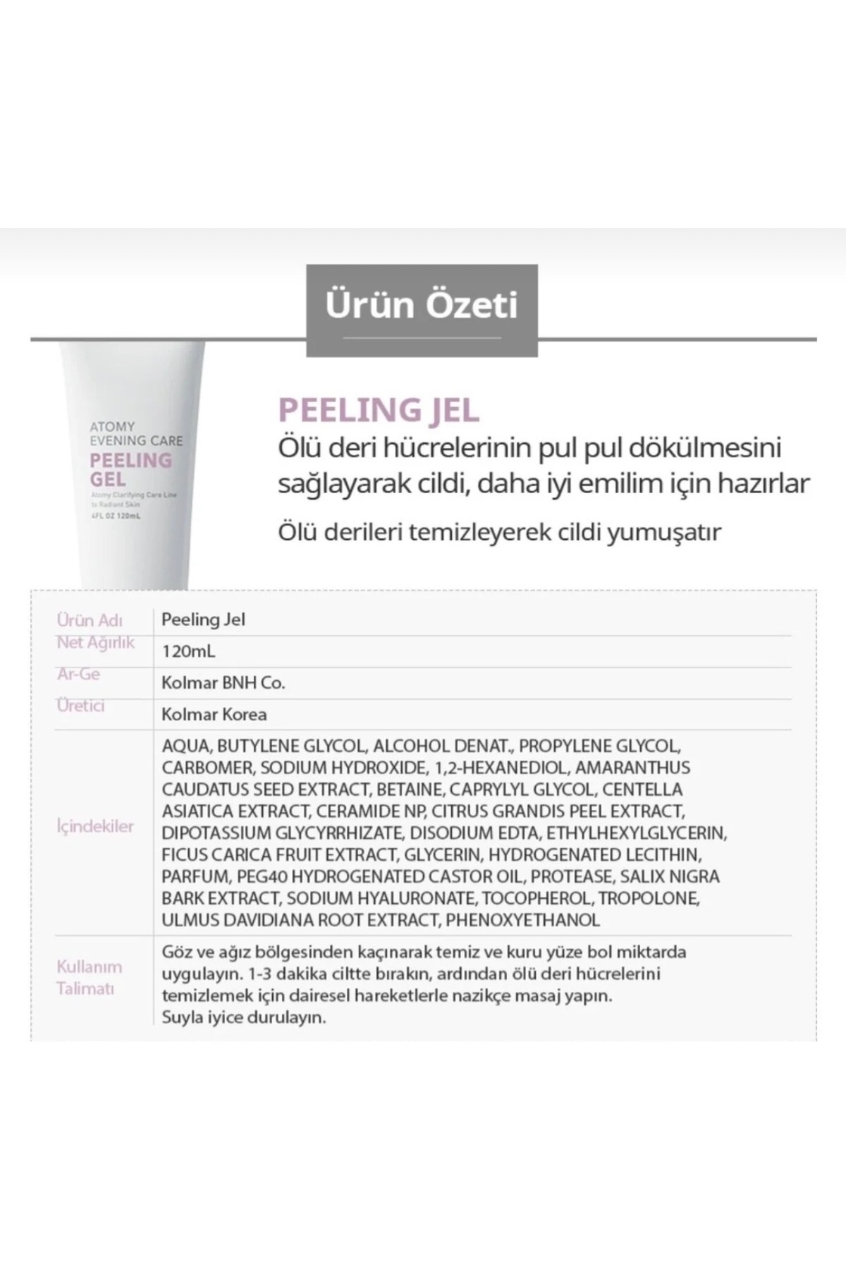 Evening Care Peeling Jel — A638291 — تصویر 2 از 4