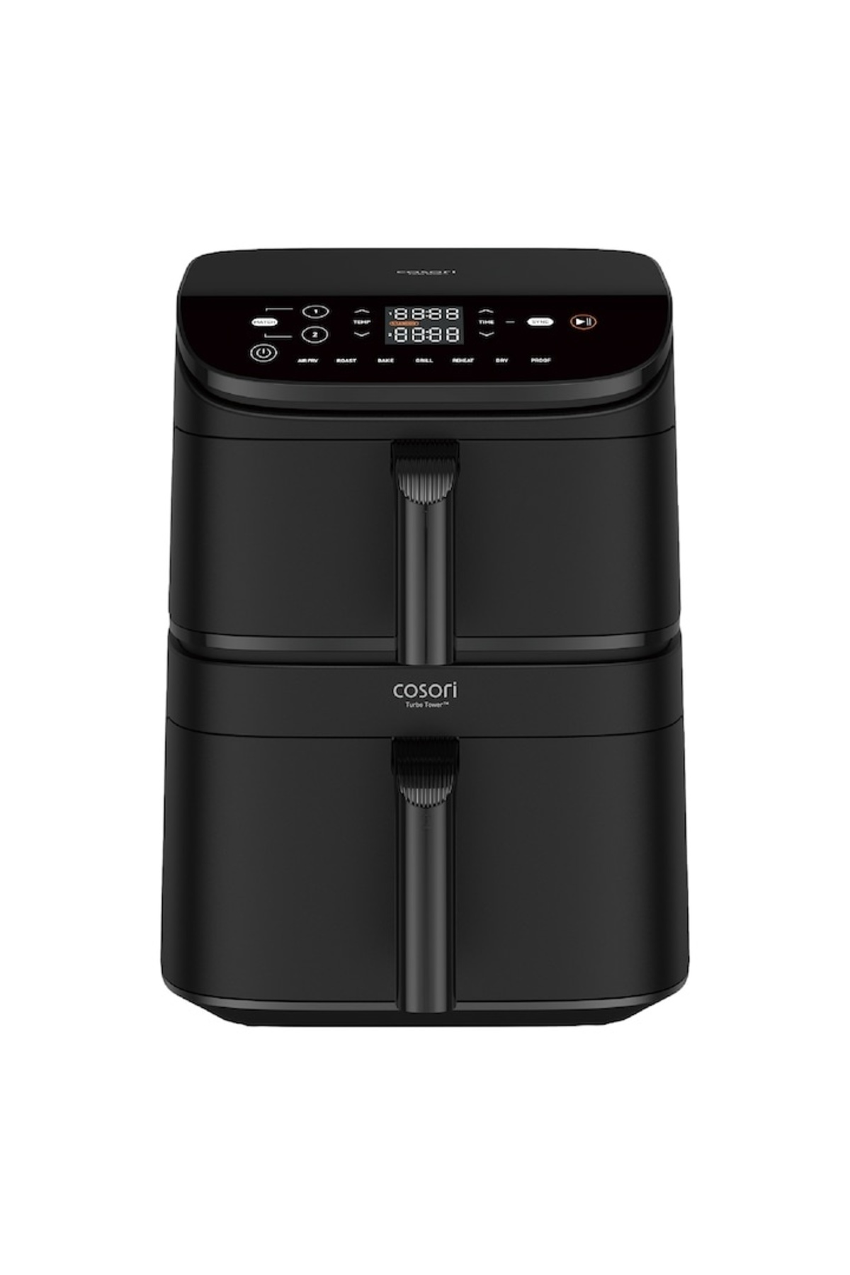 Heteluchtfriteuse, accessoires voor Cosori Turbo Tower Pro Smart 10,8 l, Double Stack airfryer, BPA-vrij, siliconen vorm, accessoires voor Cosori Turbo Tower 6,5 l/4,3 l, siliconen inzetstuk (17-delig