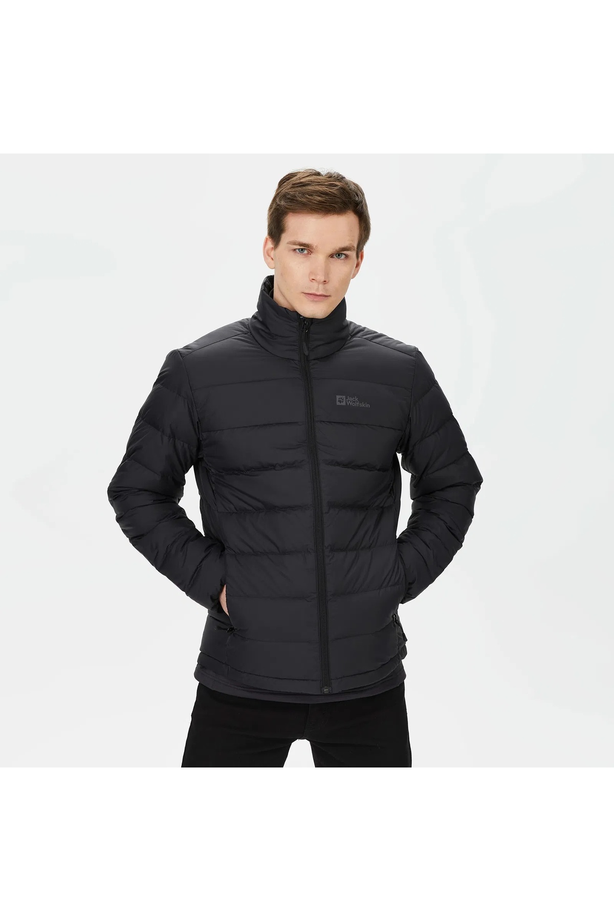 Jack Wolfskin Ather Siyah Erkek Mont görsel 5