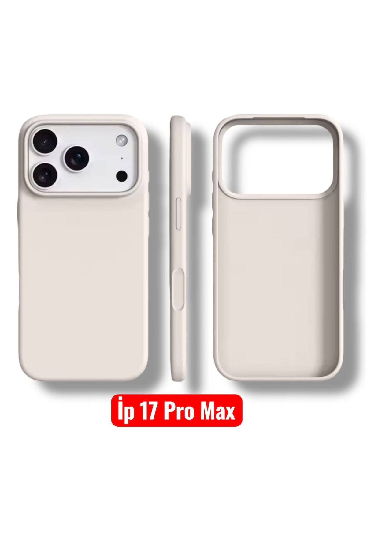 Soft Silicone Inside Velvet Launch Cover with Iphone 17 Pro Max Compatible Case Camera Protrusion.