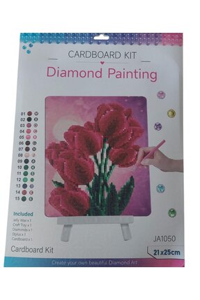 DUCK HOBY 21x25 Çocuklar İçin Boncuklu Taşlı Mozaik Elmas Boyama Goblen Pano ...