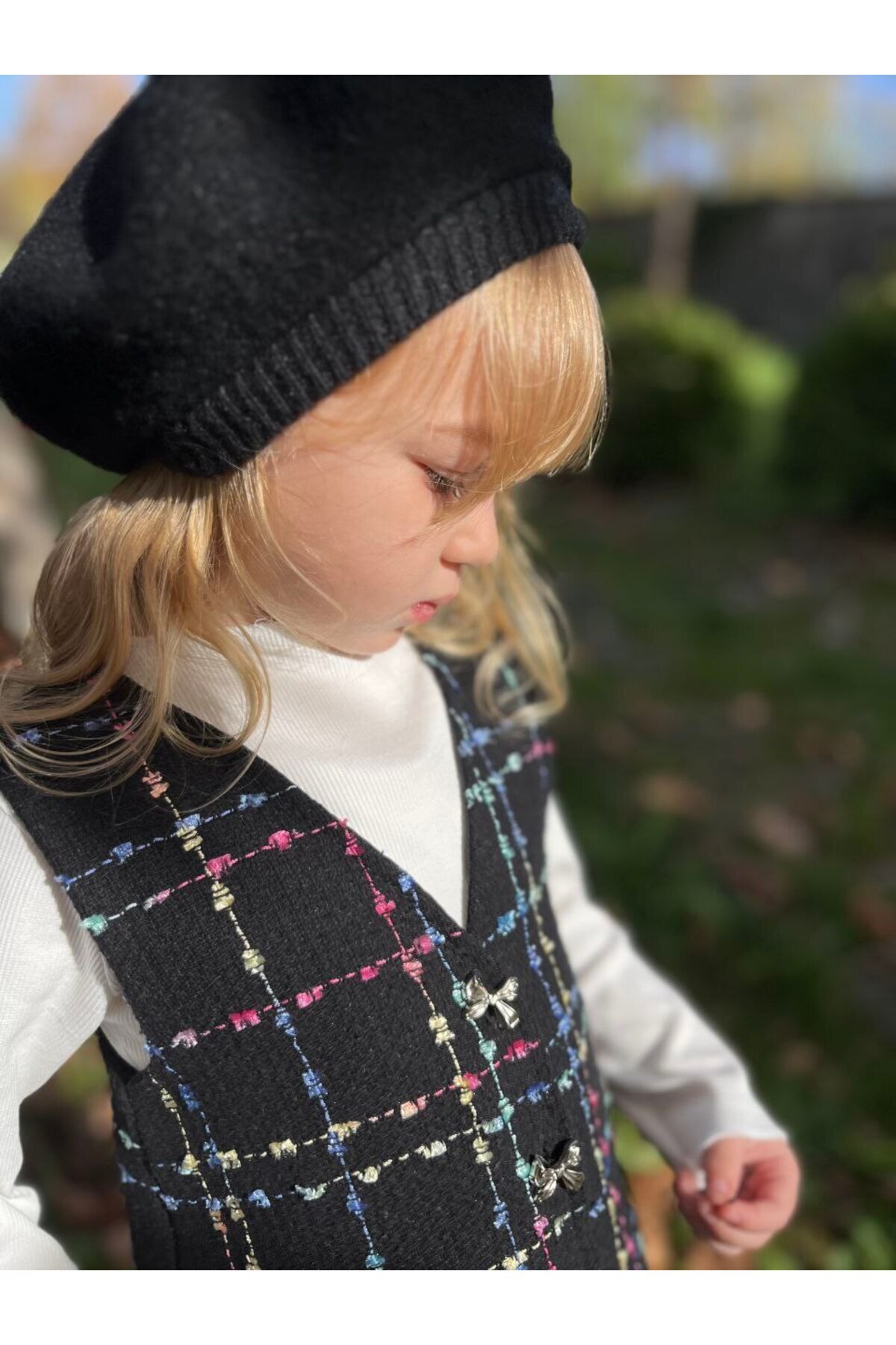 Teeny Weeny Kids Kız Çocuk Tüvit Jile ve Body İkili Takım fotoğrafı 4 (önizleme)