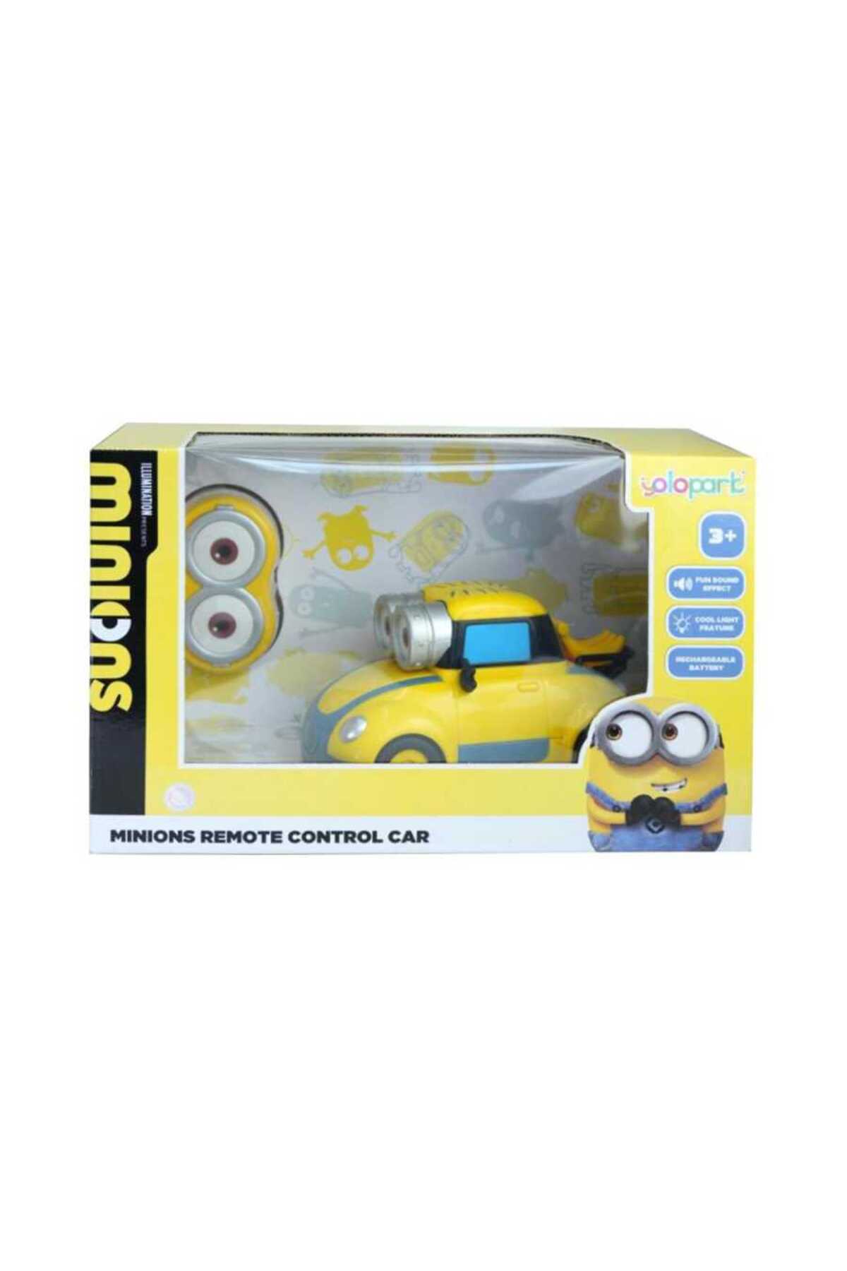 scntoys Çılgın Hırzılar Minion Uzaktan Kumandalı Arabası Jarjlı