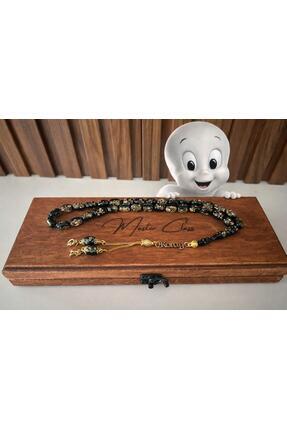 KEHRİADANA TESBİHCİLİK KEHRİADANA TESBİHÇİLİK İsme özel siyah rengi ve altın ...