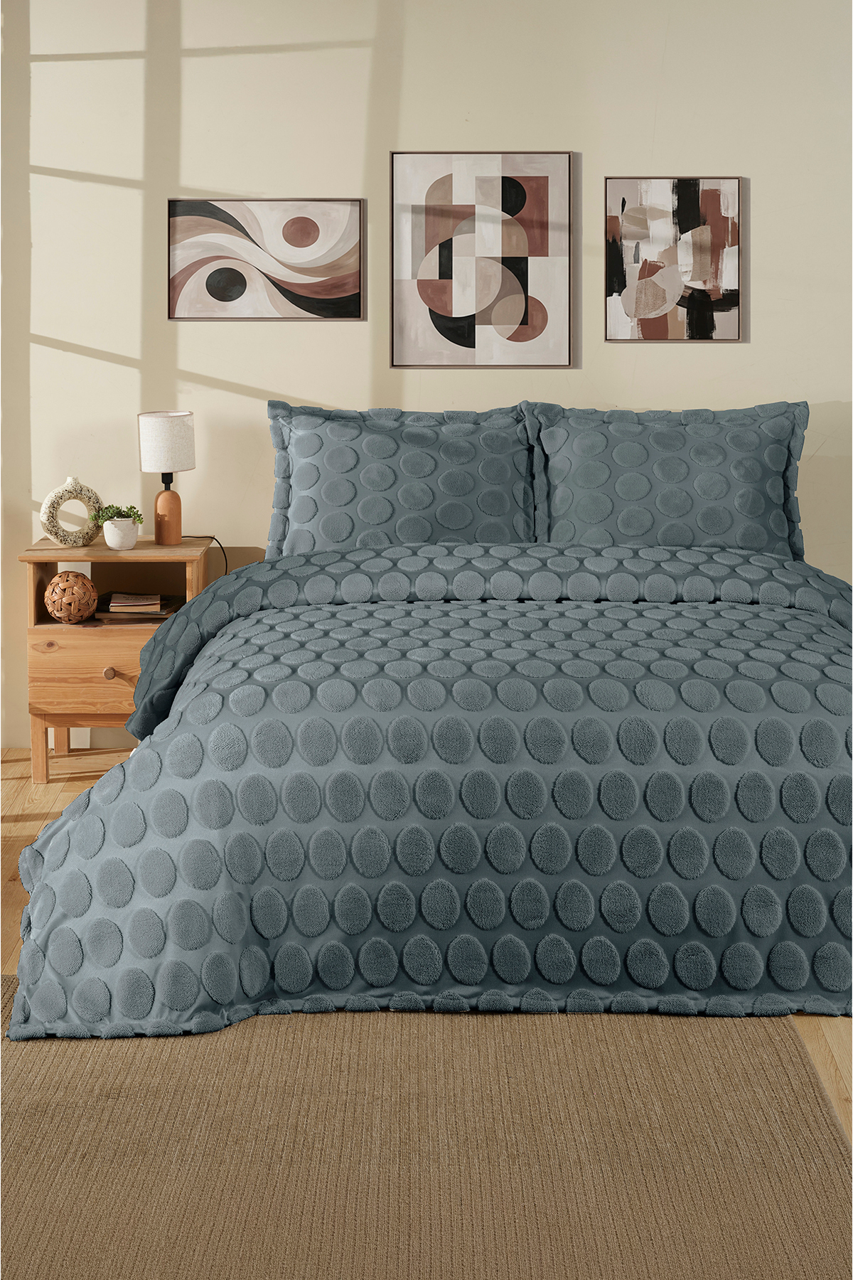 Jacquard Welsoft Single Bedspread Set 180x240 cm