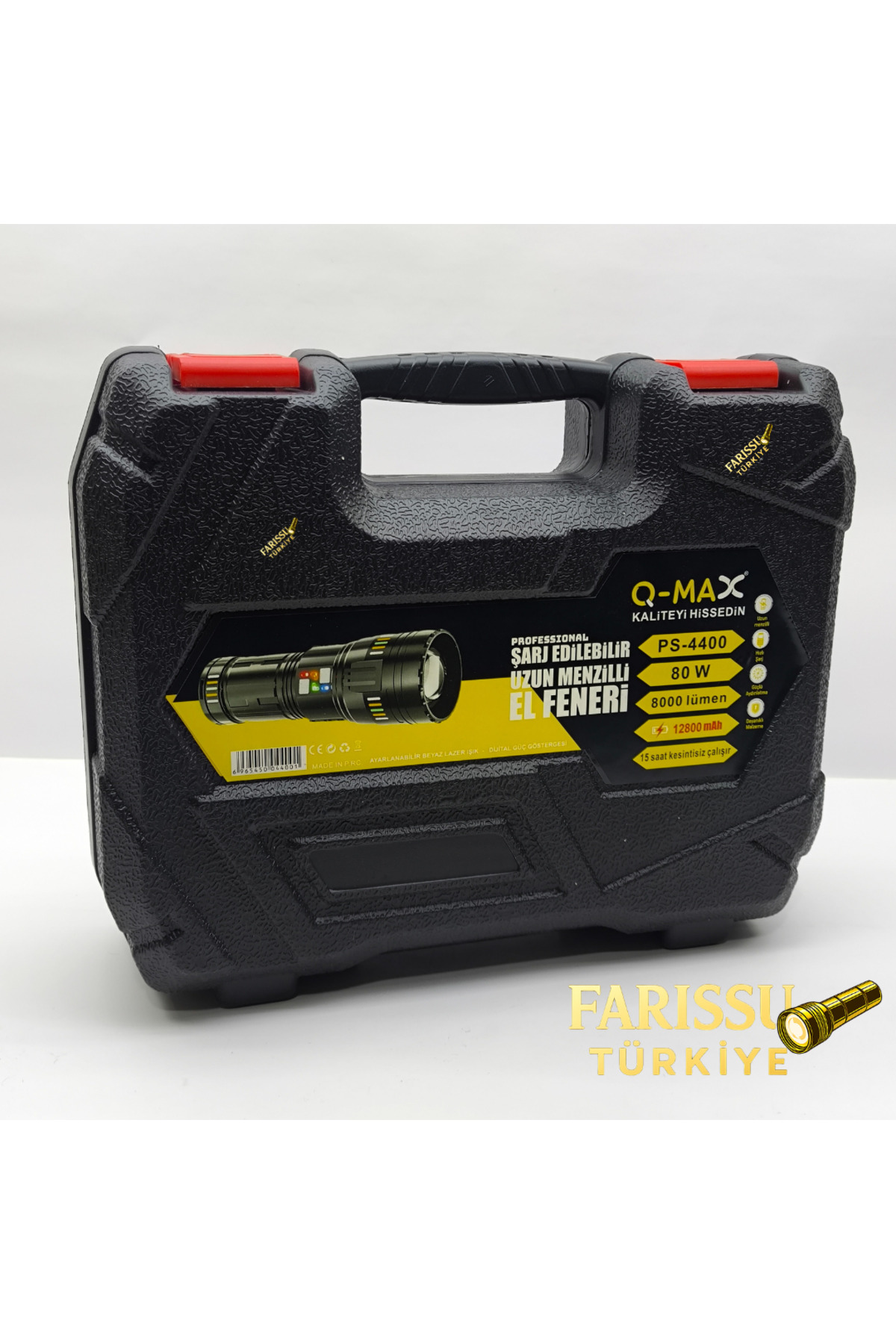 farissu Q-MAX PS-4400 Şarj Edilebilir Uzun Menzilli Profesyonel El