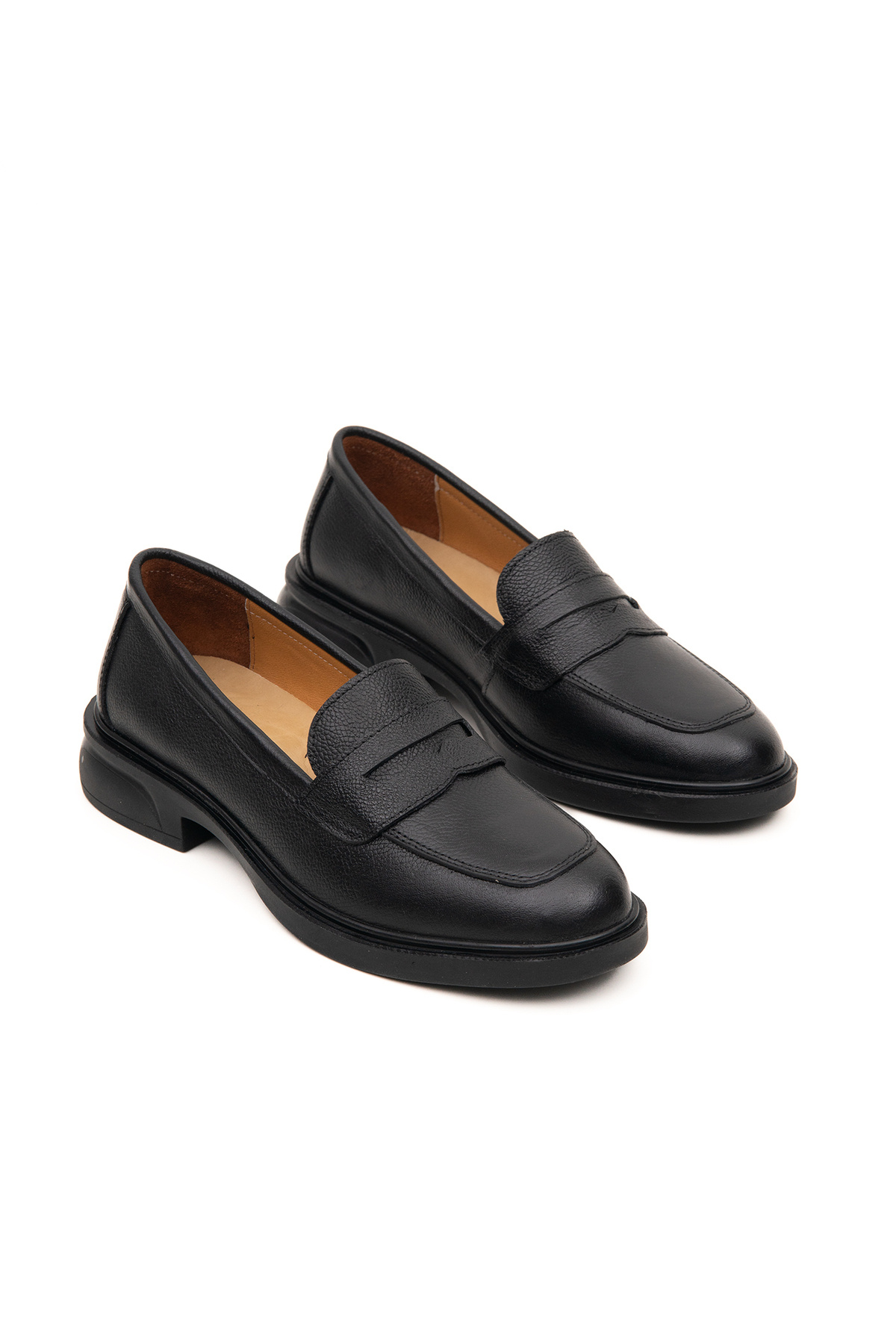Bulls & Gulls Hakiki Deri Loafer Ayakkabı Kauçuk Taban - 26107 görsel 3