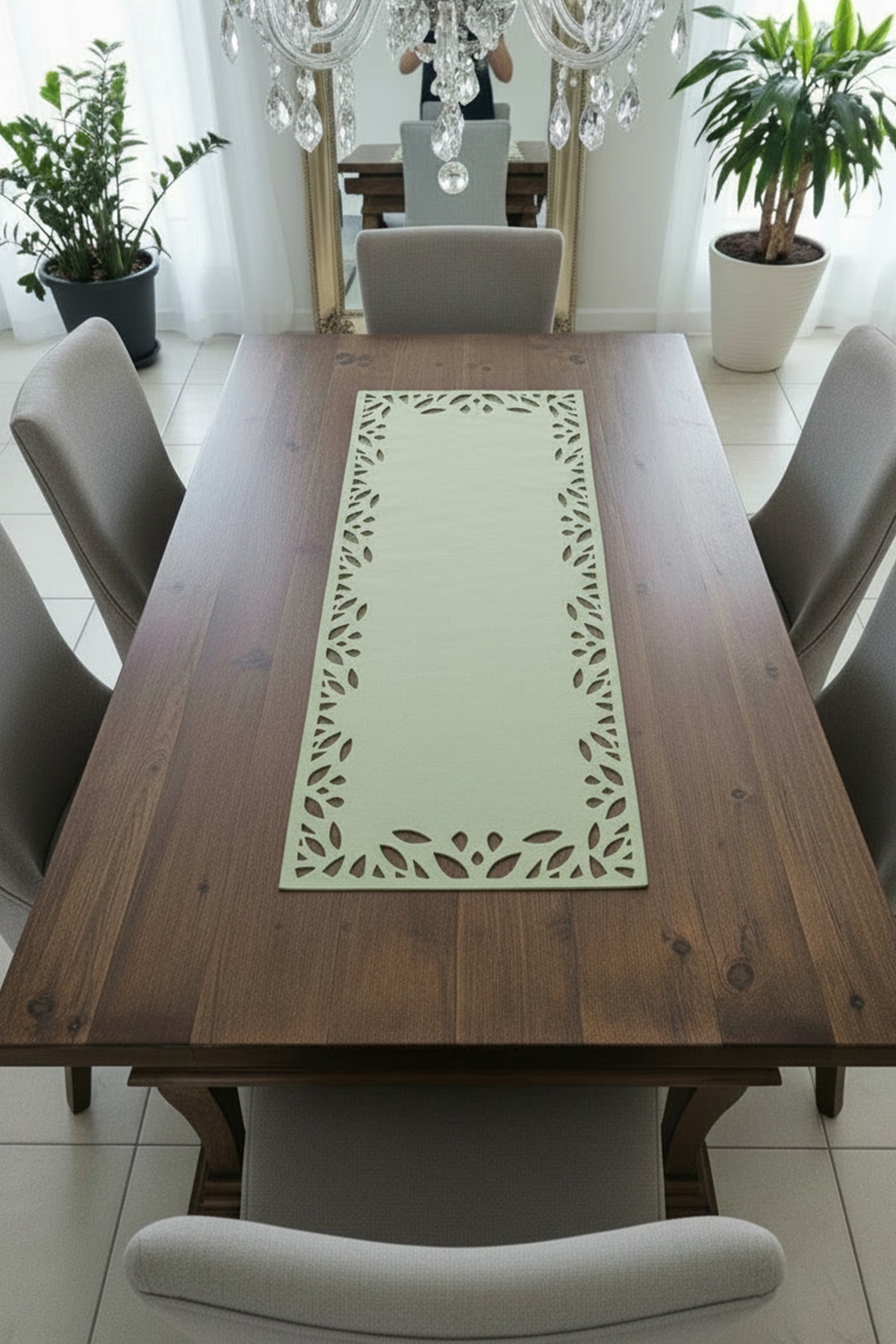 Deluxe Series Faux Leather Runner 32x80cm