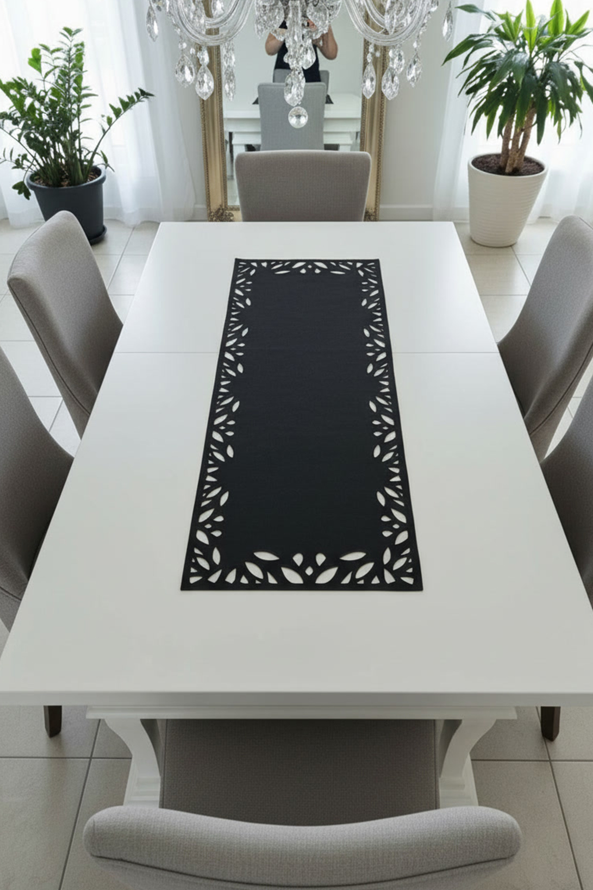 Deluxe Series Faux Leather Runner 32x80cm