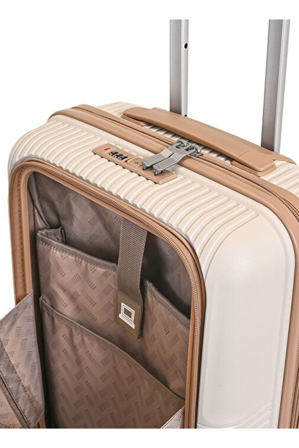 چمدان زنانه لایسنس دار- تحت لیسانس | پیر کاردین Pierre Cardin 04PC8006-03 - تصویر 3