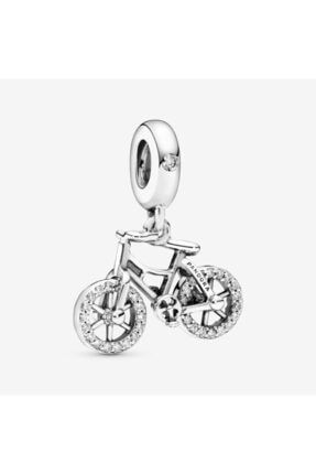 Bisiklet Sallantılı Gümüş Charm PNC797858CZDR