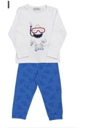 Erkek Çocuk Ince Penye Pijama Takımı 11501