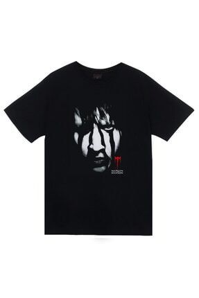 Marilyn Manson Baskılı T-shirt KOR-TREND50285