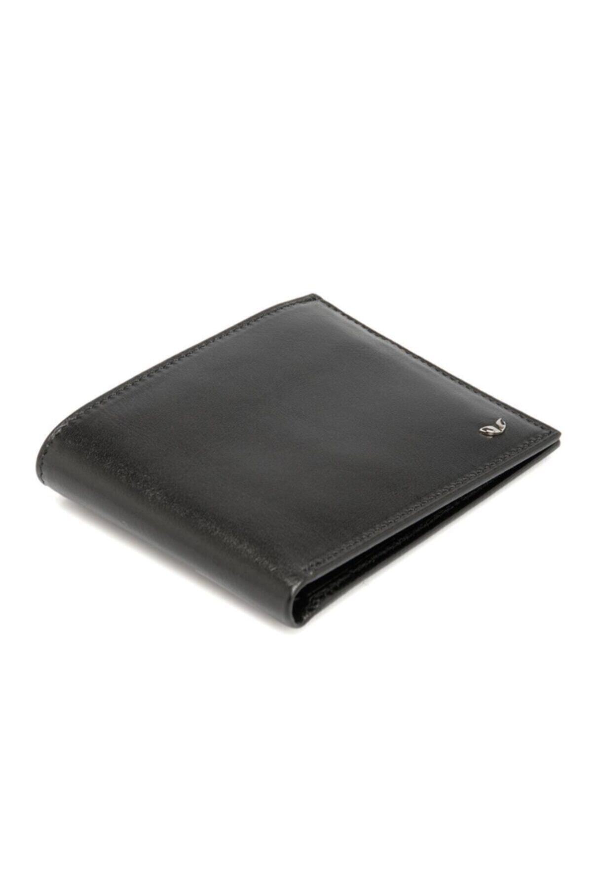 Tergan-Genuine Leather Black Leather Men's Wallet S1CE00001211 1