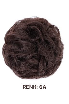 Koyu Kumral Saç Tokası Topuz Tokası Renk No:6a REMYSACTOKA-6A