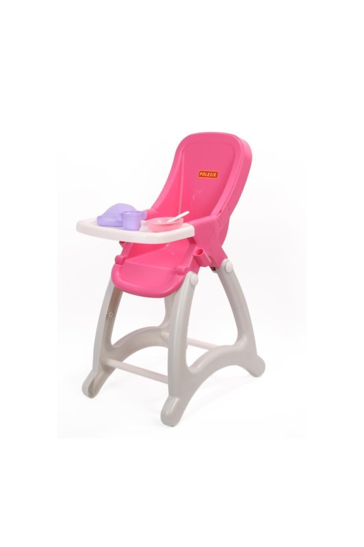 Oyuncak Bebek Mama Sandalyesi "bebi" - Pol-48004-pembe