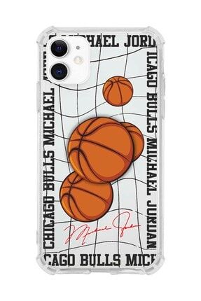 Iphone 11 Darbe Emici Basketball Desenli Ve Basket Topu Desenli Popsocket Kombini IP11ZBRAKB