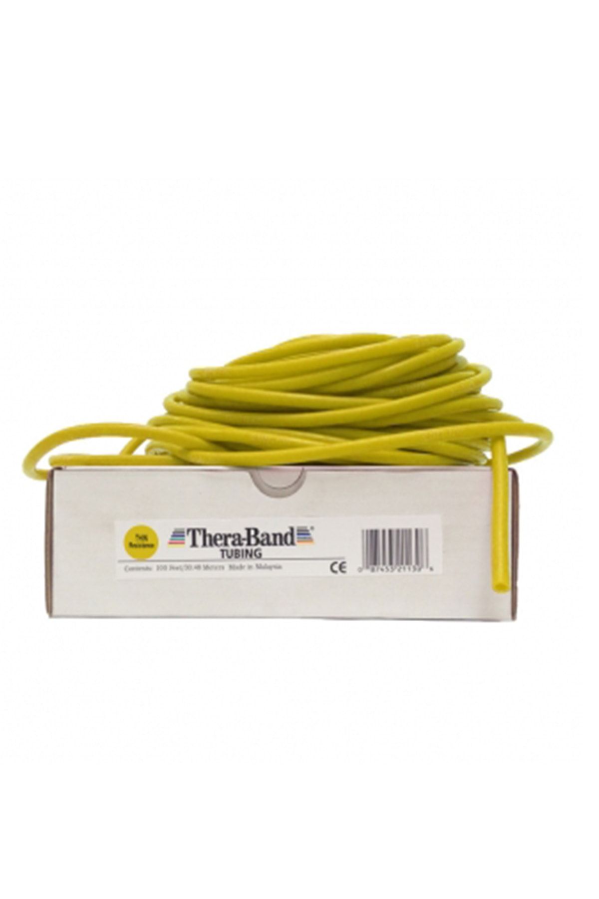 کش مقاومتی زرد لوله 25ft ce اورجینال Theraband