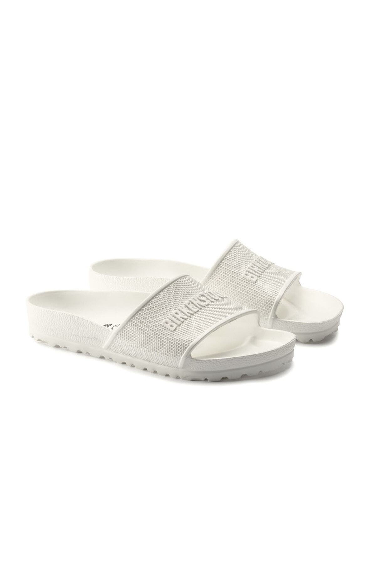 دمپایی سفید باربادوس اوا 1015399 بیرکن استاک دمپایی Birkenstock