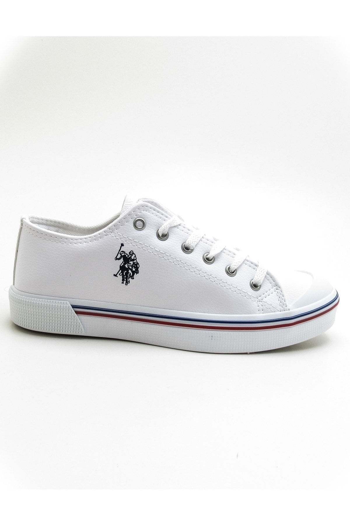 اسنیکر سفید مردانه U.S.Polo Assn. Penelope WT 1PR کفش های ورزشی پایه استخر 43. U.S. Polo Assn.