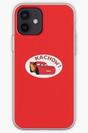 Iphone 12 Telefon Kılıfı Silikon Kachow! - Şimşek Mcqueen Meme Tasarımı IPH121000030425