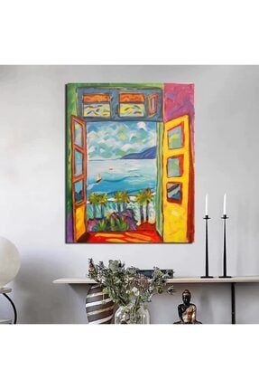 Henri Matisse Açık Pencere Dekoratif Kanvas Tablo ALV3231043025