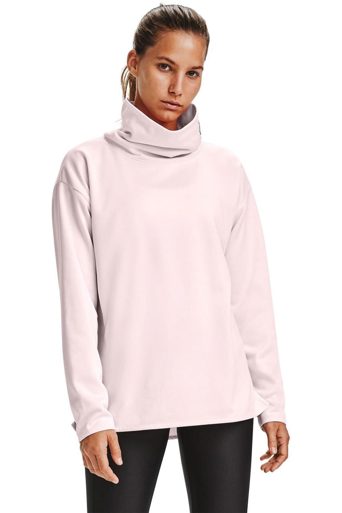 under armour women's armour fleece funnel neck sweatshirt