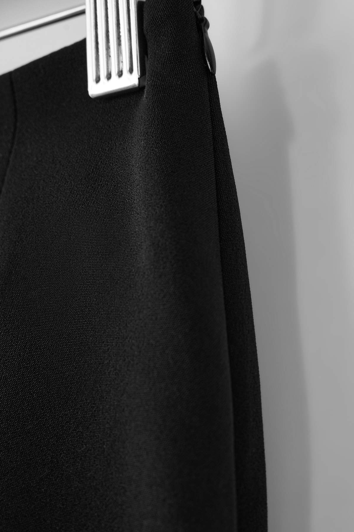Trendyolmilla  Siyah Yırtmaç Detaylı Dokuma Kısa Mini Etek TWOSS26ET00028 - Görsel 7