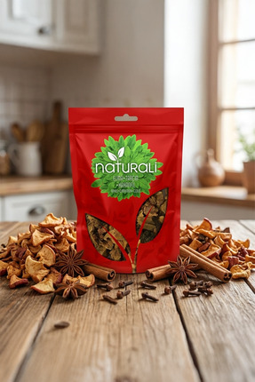 Naturali Elma Tarçın Karanfil Bitki Çayı 100 gr