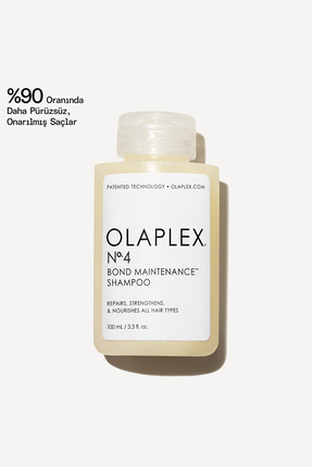 Olaplex Nº.4 Bond Maintenance Shampoo - Bağ Güçlendirici Bakım Şampuanı 100 ml