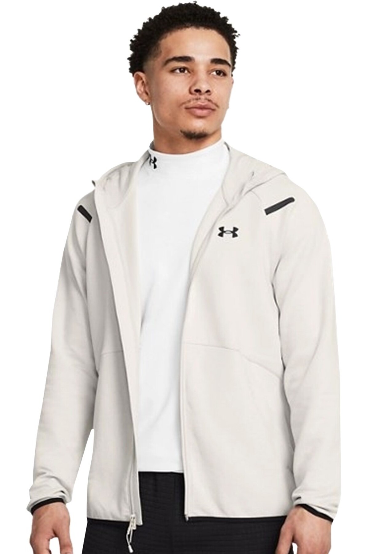 آندر آرمور کاپشن راحتی مردانه UA مدل Unstoppable FLC کد 1389352-110 بژ