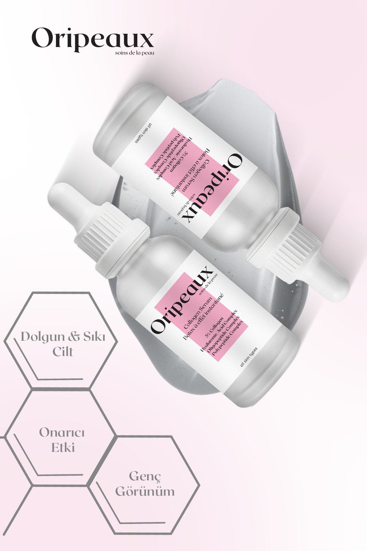 Anında Botoks Etkili Yaşlanma Karşıtı Nemlendirici Collagen Serum Kolajen 30 Ml — TYCC7T5CNN169399756858501 — تصویر 4 از 4