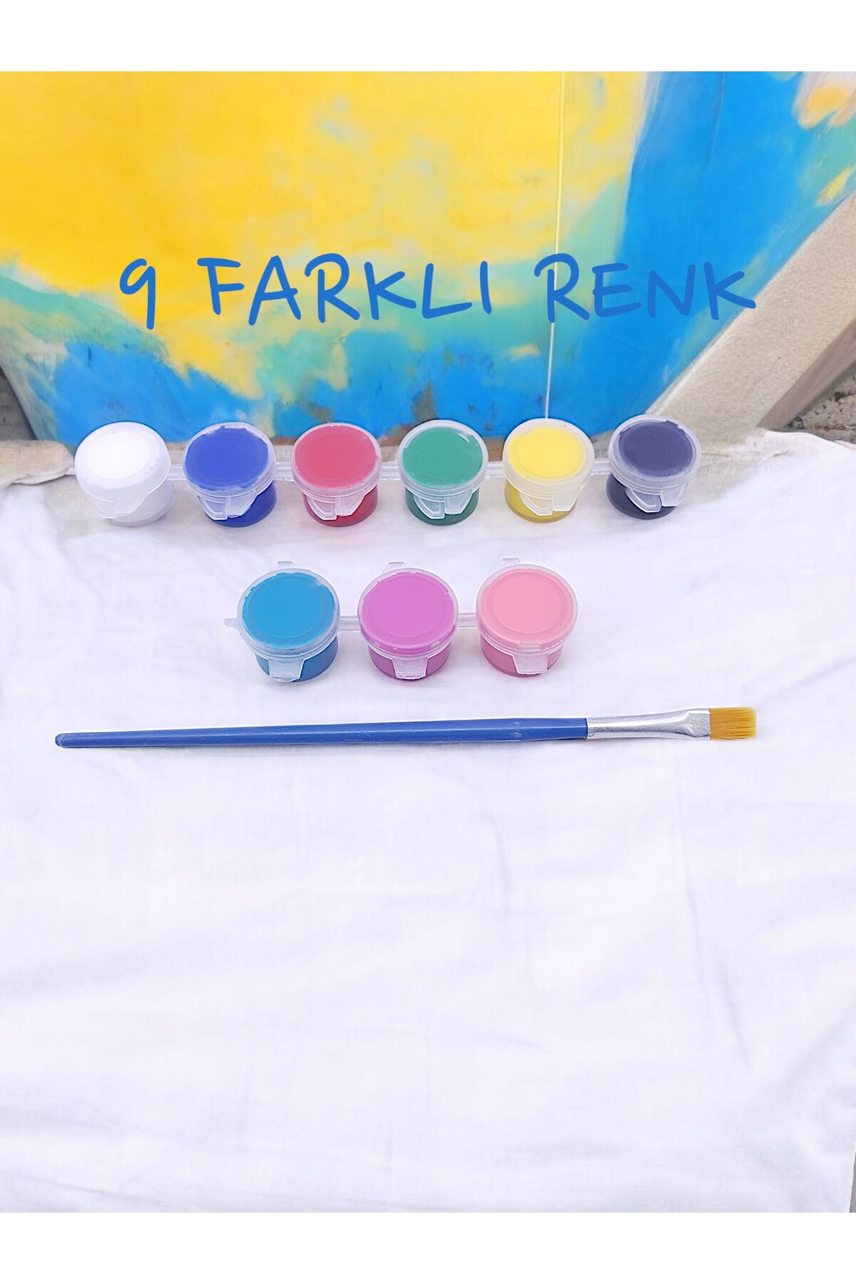 sharp&art Taş Boyama Anne-çocuk Etkinliği, 30 Parça Taş Boyama Seti, 9 Renk Boya Seti, El, Beyin Için Aktivite fotoğrafı 5 (önizleme)