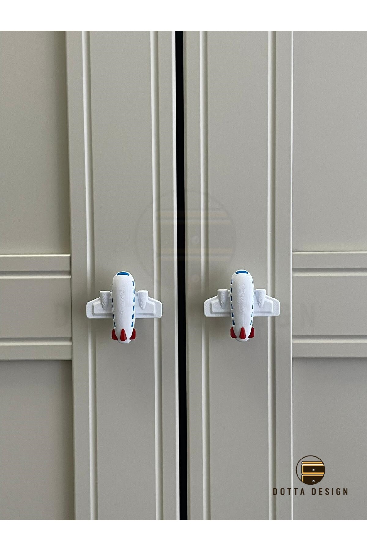Dotta Design Çocuk Odası Kulpları - Uçak Kulp (Tekli) fotoğrafı 4 (önizleme)