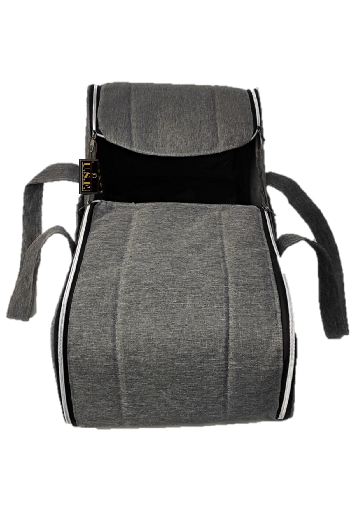 USF Portbebe Ana Kucağı Puset Bebek Taşıma (sıvı Ve Rüzgar Geçirmez) Gri fotoğrafı 5 (önizleme)