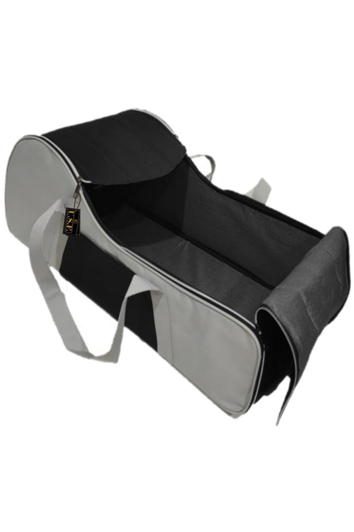 USF Unisex Portbebe Ana Kucağı Puset Bebek Taşıma Için Siyah Gri Puset fotoğrafı 4 (önizleme)