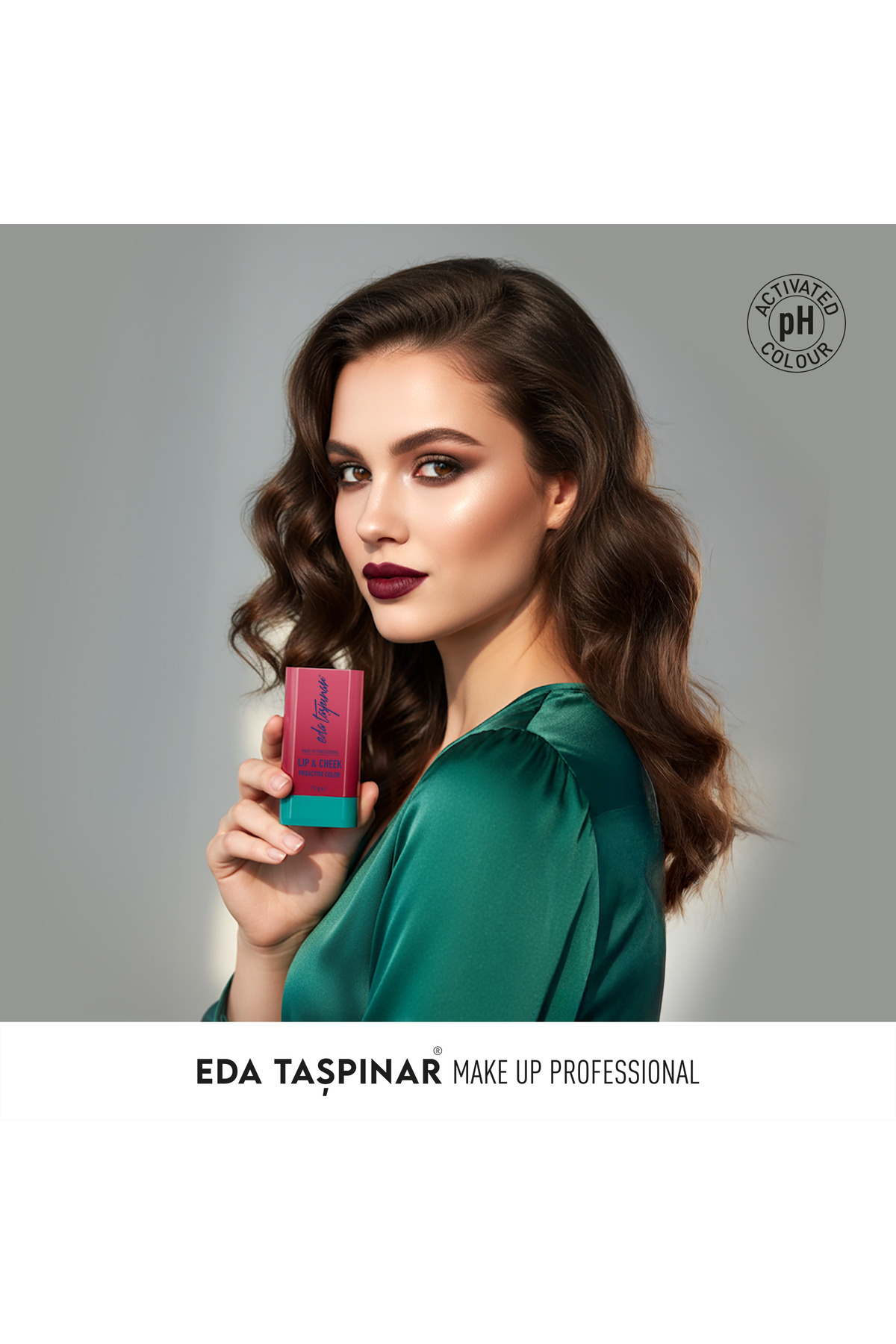 استیک کرم لب و گونه پرواکتیو کالر - رنگی پر جنب و جوش و کاربردی نرم — صورتی EDA-00367 — تصویر 7 از 8