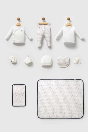 U.S. Polo Assn. U.S. Polo Assn Erkek Bebek Beyaz Hastane Çıkışı