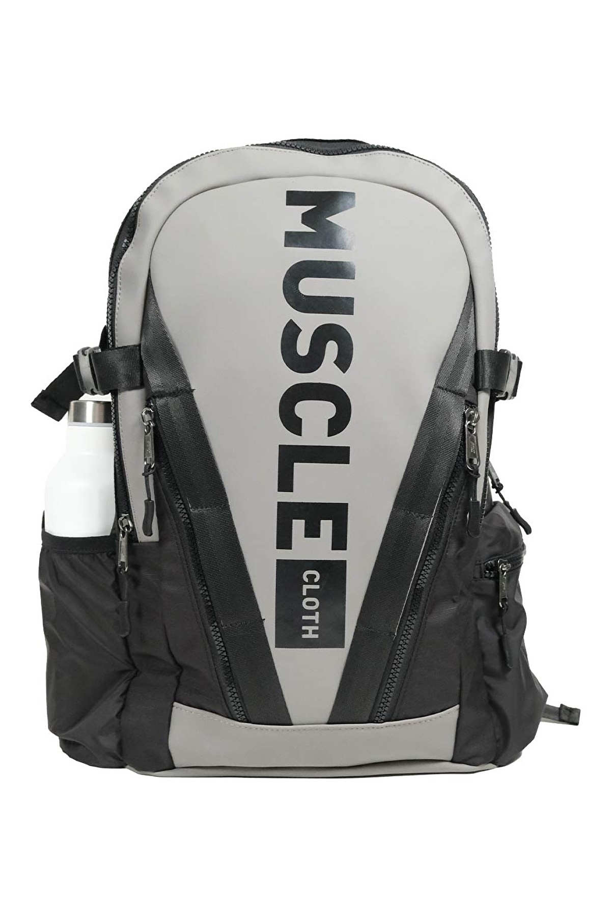 MUSCLECLOTH Glory Sırt Çantası Gri Siyah 21 L görsel 7
