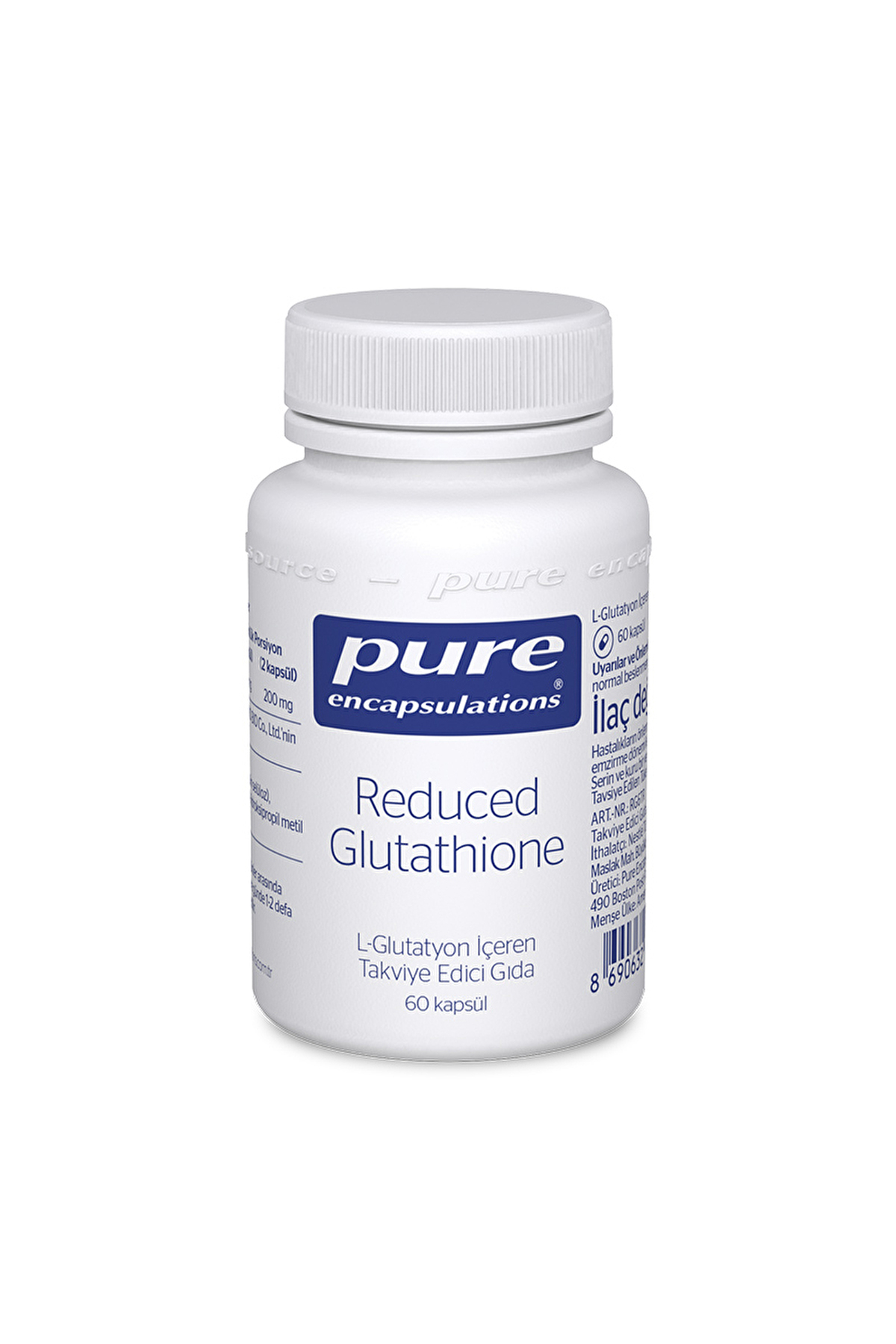 Pure Encapsulations Reduced Glutathione 60 Capsules- Trendyol