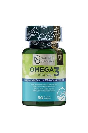 Natures Supreme Omega 3 1000 Mg 30 Kapsül