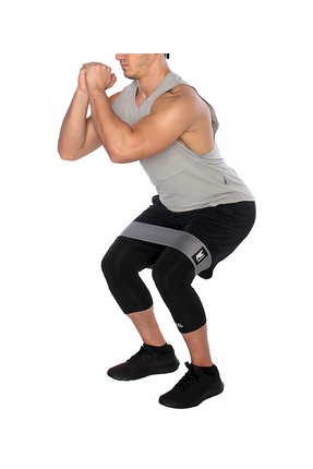 MUSCLECLOTH Loop Band Direnç Bandı Sert Gri