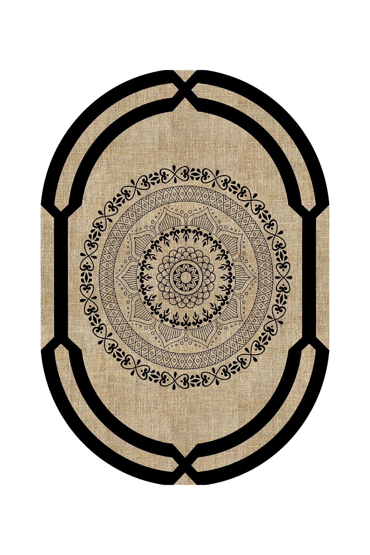 سجادة غرفة معيشة رقمية غير قابلة للانزلاق وقابلة ل...