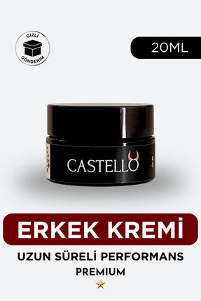 Castello Erkek Kremi Uzun Süren Deneyim-For Men Premium Cream 20ML
