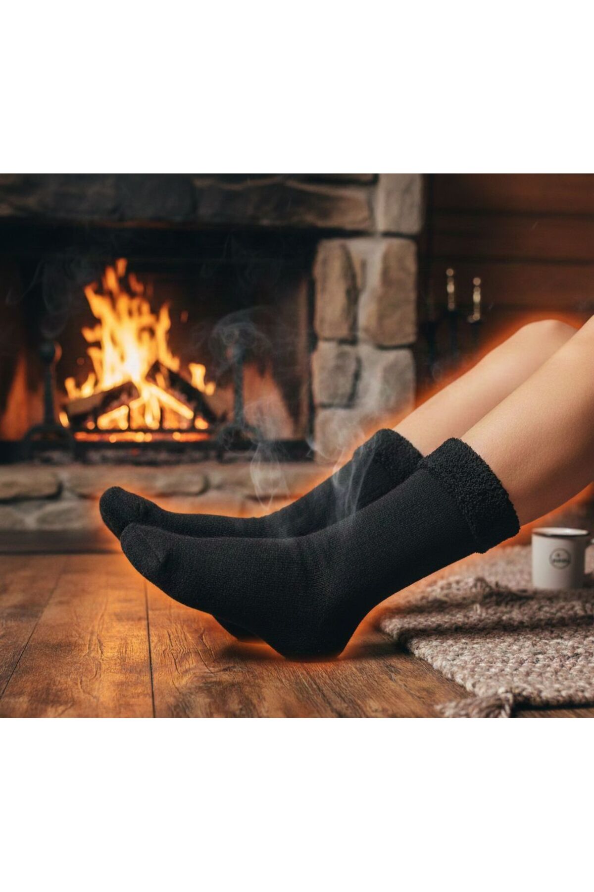 SOCKSHION 10 Lu Termal Çorap Kışlık Kalın Erkek-kadın-unisex görsel 2